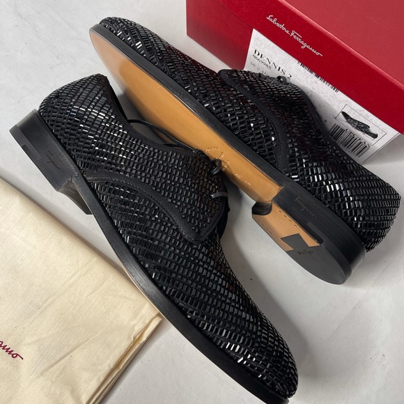 $960 Salvatore Ferragamo US 7.5 D dress shoes new main image 7